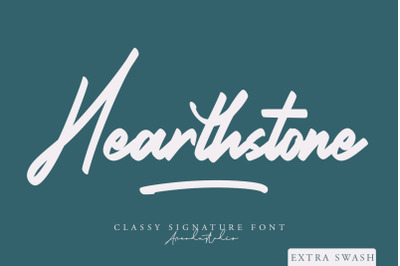Hearthstone - Signature Font