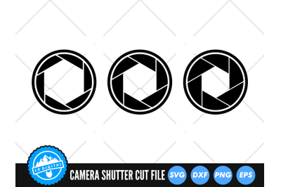 Camera Shutter SVG | Camera Lens Cut File