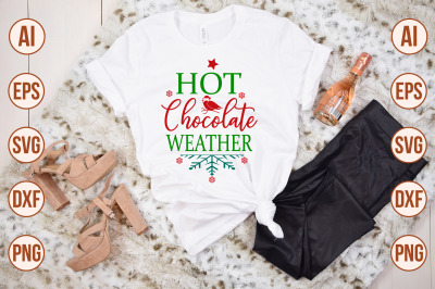 Hot Chocolate Weather svg cut file