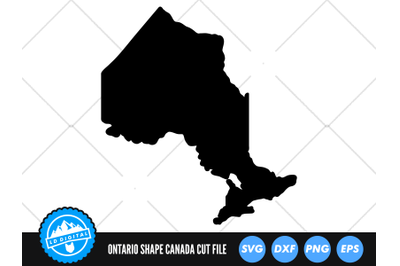 Ontario Shape SVG | Canadian Provinces SVG