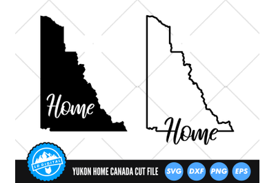 Yukon Home SVG | Canadian Provinces SVG