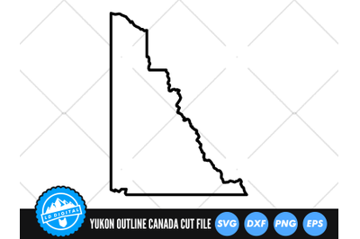 Yukon Outline SVG | Canadian Provinces SVG