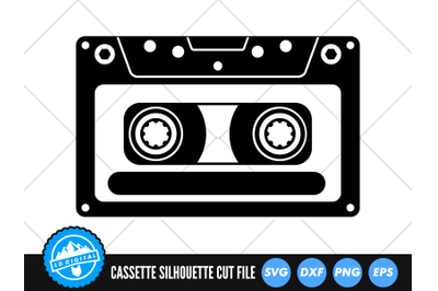 Cassette Tape SVG | Cassette Cut File