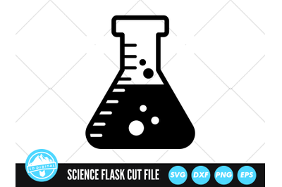 Science Flask SVG | Chemical Flask Cut File