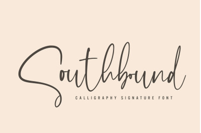 Southbound - Calligraphy Signature