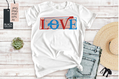 Love | Christmas Sublimation