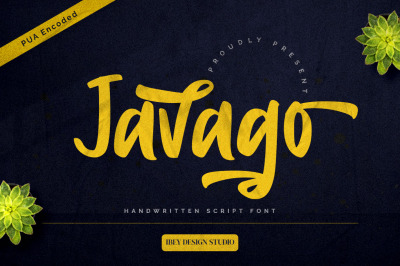 Javago - Handwritten Script Font