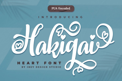 Hakigai - Heart Font