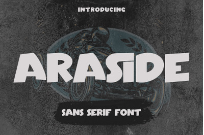 Araside - Sans Serif Font