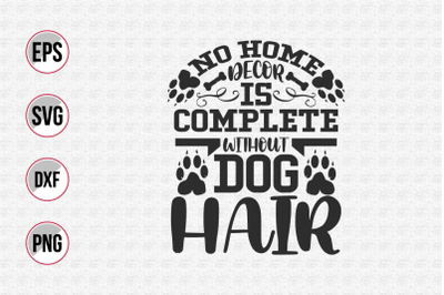 Dog typographic quotes design vector template.