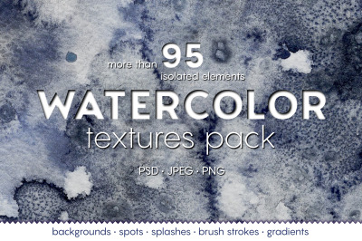 WATERCOLOR textures pack