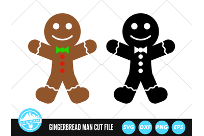 Christmas Gingerbread Man SVG | Merry Christmas SVG