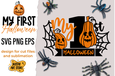 My First Halloween SVG cut files