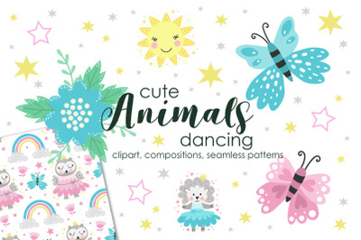 Cute Animals Dancing Collection.