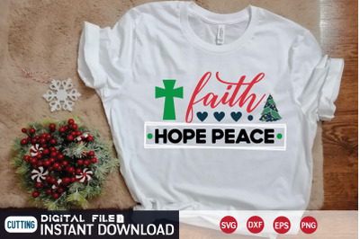 faith hope peace&nbsp;svg design