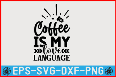 Coffee SVG Quote Design Template