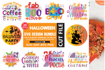 halloween svg design bundle