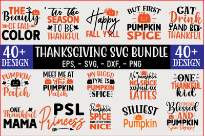 Thanksgiving SVG Design Template