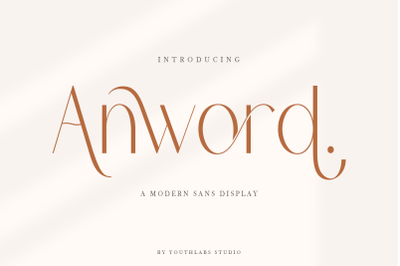 Anword | Modern Sans Display