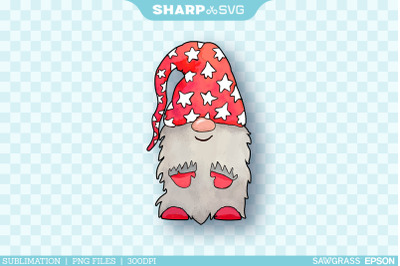 Gnome 2 PNG Sublimation - Christmas Sublimation Design