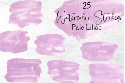 Pink Watercolor Splotches