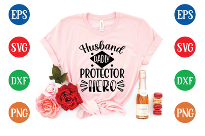 husband dadly protector hero svg