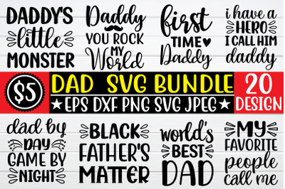 Dad svg bundle