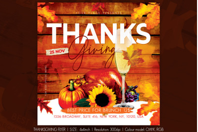 Thanksgiving Flyer