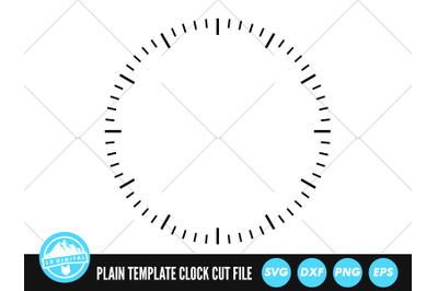 Clock Face SVG | Clock Face Cut File