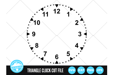 Clock Face SVG | Clock Face Cut File