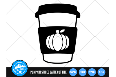 Pumpkin Spiced Latte SVG | Coffee Cup SVG