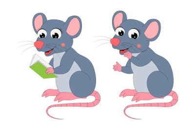 cute mouse  animal cartoon