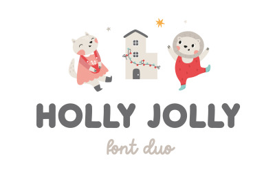 Holly Jolly | Font duo