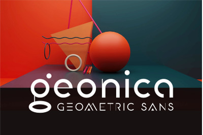 Geonica - Geometric Sans Serif Font