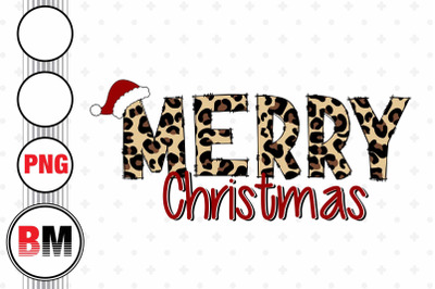 Merry Christmas Leopard PNG Files