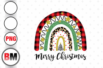 Merry Christmas Rainbow PNG Files
