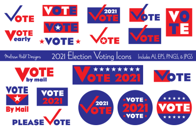 2021 Election Vote Graphics