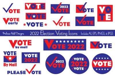 2022 Election Vote Graphics