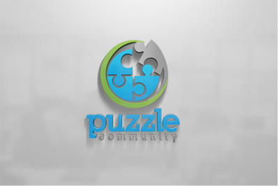 Puzzle  Logo Template