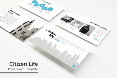 Citizen Life Power Point Template