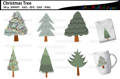 Christmas tree clipart