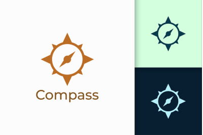 Compass Logo For Adventure and Survival