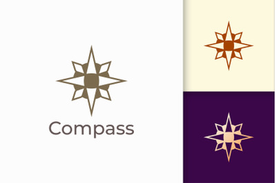 Compass Logo Travel or Adventure