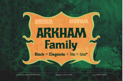 ARKHAM Display Family + Extras