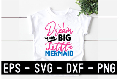 Mermaid SVG Quotes design Template