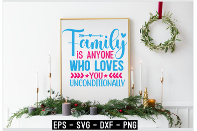 Family SVG T shirt design Template