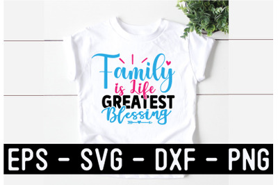 Family SVG T shirt design Template