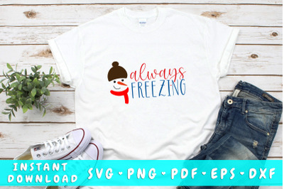 Always freezing SVG