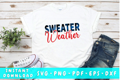 Sweater weather SVG