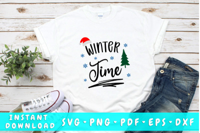 Winter time SVG